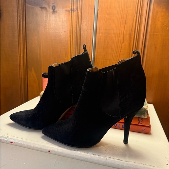 Isabel Marant Black Suede Ankle Booties - Picture 4 of 6